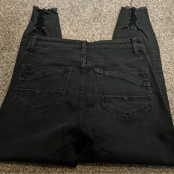 BKE Parker Universal Black High Rise Ankle Skinny size 24 - Picture 2 of 6